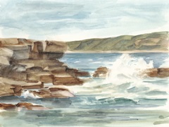 Coastal Watercolor III