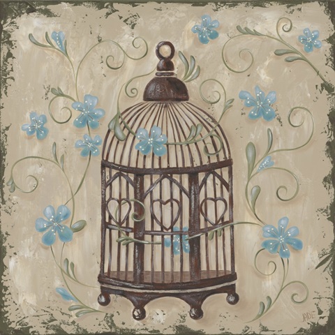Decorative Bird Cage II