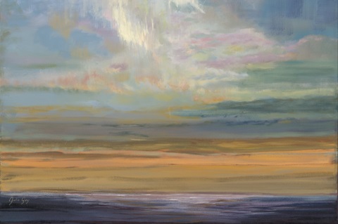 Distant Orange Light