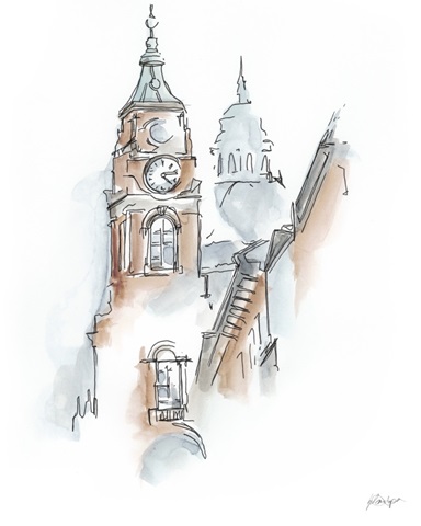 European Watercolor Sketches I