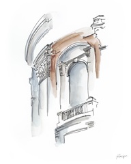 European Watercolor Sketches II