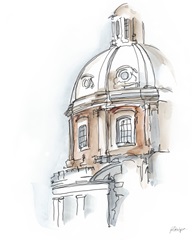 European Watercolor Sketches III