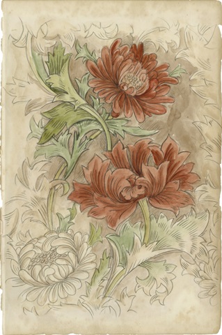 Floral Pattern Study I