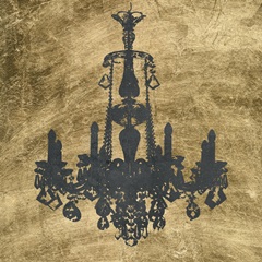 Gilt Chandelier VI