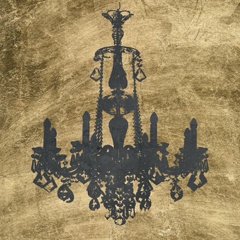 Gilt Chandelier VI