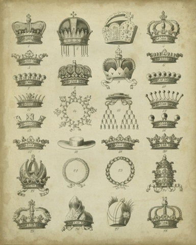 Heraldic Crowns and Coronets III