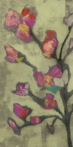 Impasto Flowers I