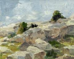 Impasto Mountainside I