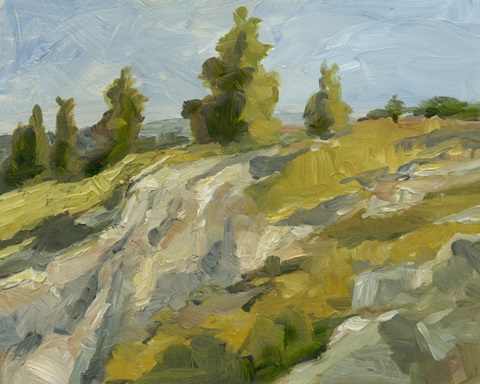 Impasto Mountainside II