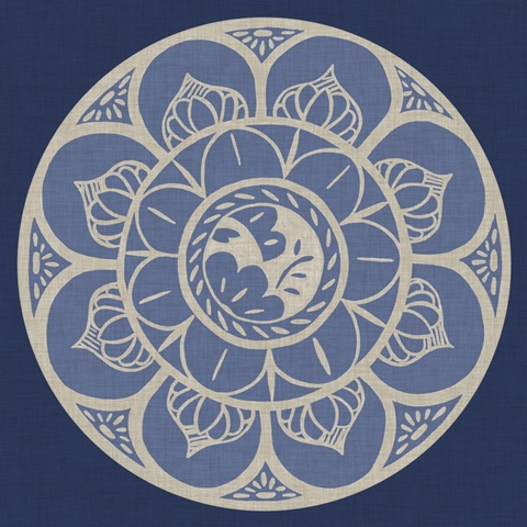 Indigo Earthenware I