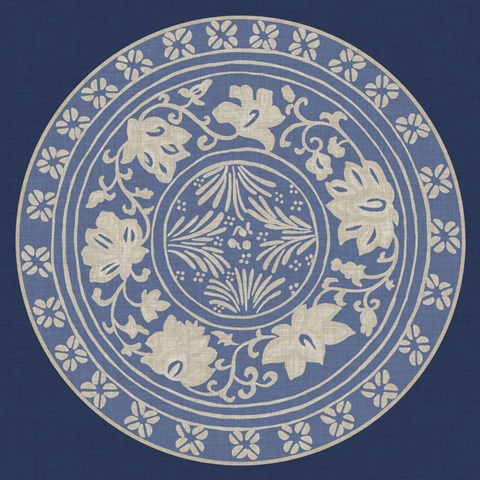 Indigo Earthenware IV