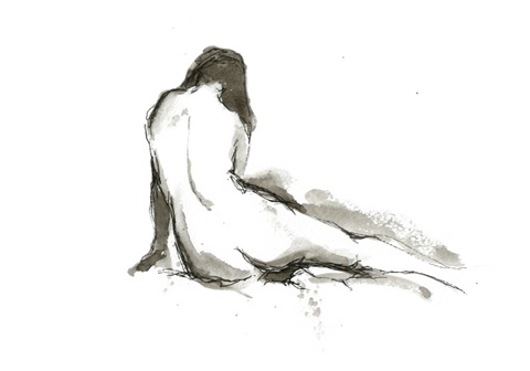 Ink Figure Study II