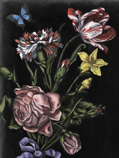 Dark Floral IV
