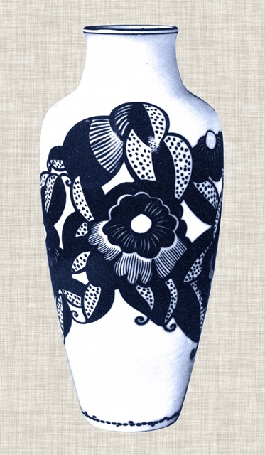 Blue and White Vase III