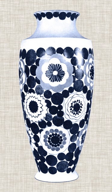 Blue and White Vase V