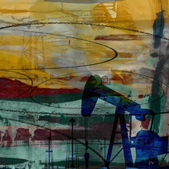 Oil Rig Abstract