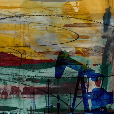 Oil Rig Abstract