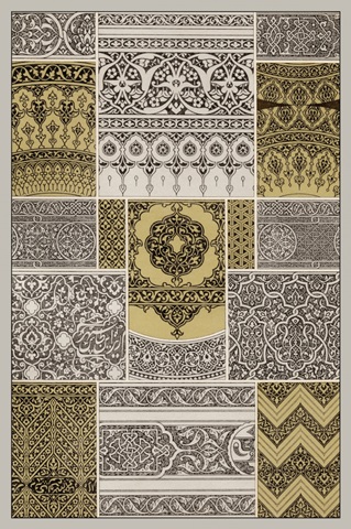 Ornament in Gold and Silver II