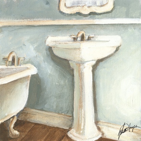 Porcelain Bath I