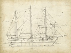 Sailboat Blueprint II