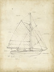 Sailboat Blueprint III