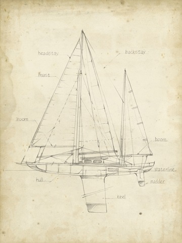 Sailboat Blueprint IV