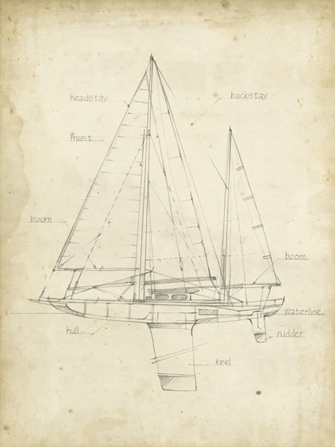 Sailboat Blueprint IV