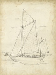 Sailboat Blueprint V