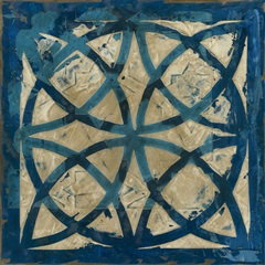 Stained Glass Indigo IV