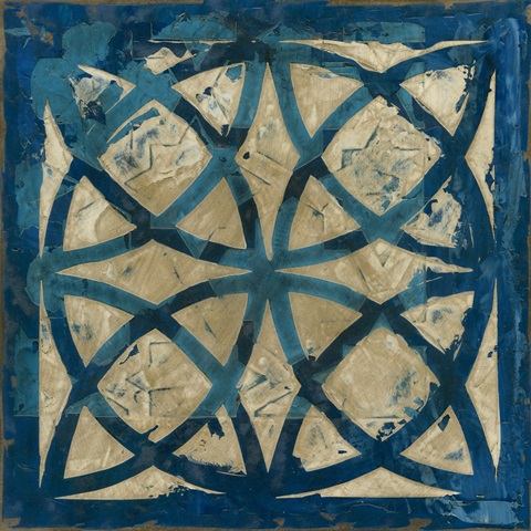 Stained Glass Indigo IV