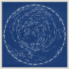 Stars and Constellations Chart