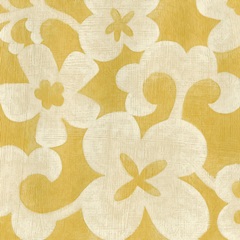 Suzani Silhouette in Yellow II