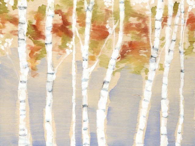 Swaying Birches II