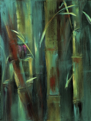Turquoise Bamboo I