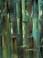 Turquoise Bamboo II