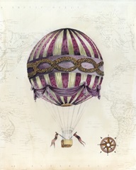 Vintage Hot Air Balloons I