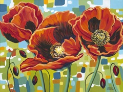 Vivid Poppies III