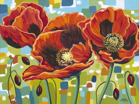 Vivid Poppies III