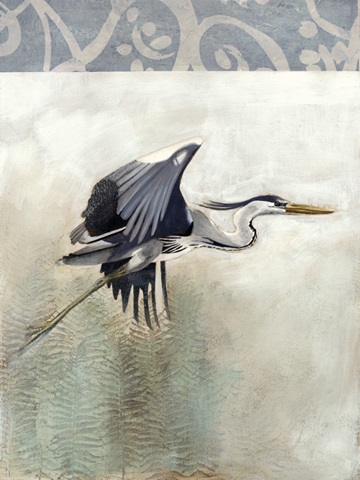 Waterbirds in Mist III