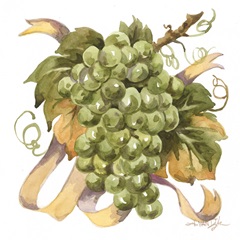 Watercolor Grapes II