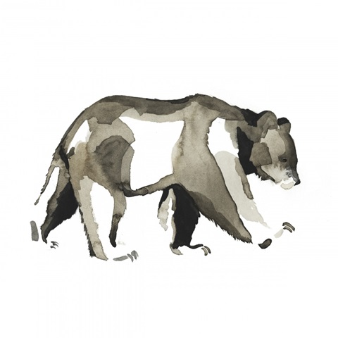 Watercolor Woodland IV