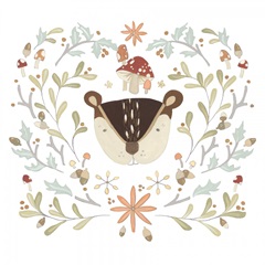 Whimsical Woodland Faces II