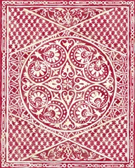 Woodcut in Red II