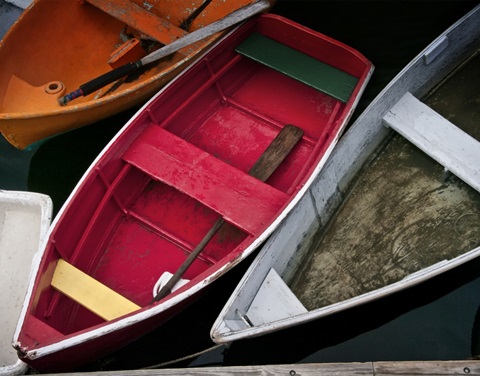 Wooden Rowboats XII