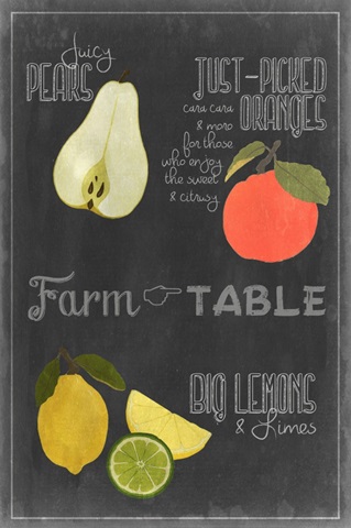 Blackboard Fruit IV