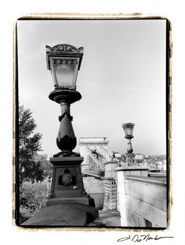 Chain Bridge over the Danube River