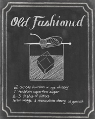 Chalkboard Cocktails I