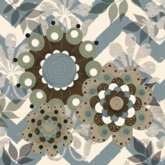 Chambray Rosettes and Finials I