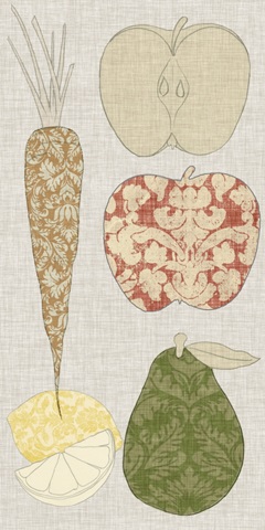 Contour Fruits and Veggies VII