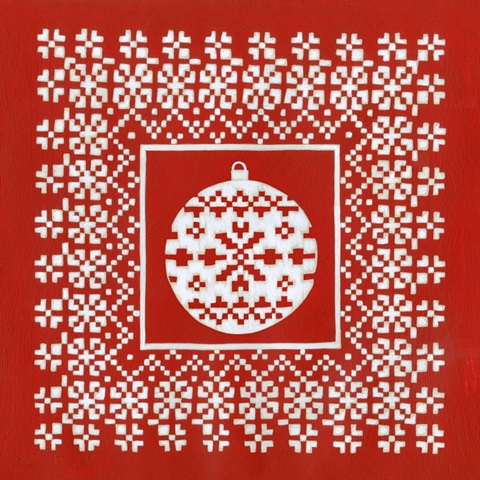 Fair Isle Snowflake V